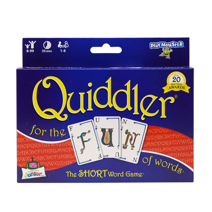 SET Family Games Quiddler Dual Word Card Game Pack