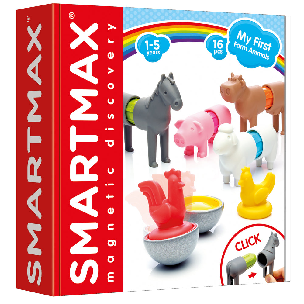 SmartMax My First Farm Animals - Magnetic Animal Figure Set