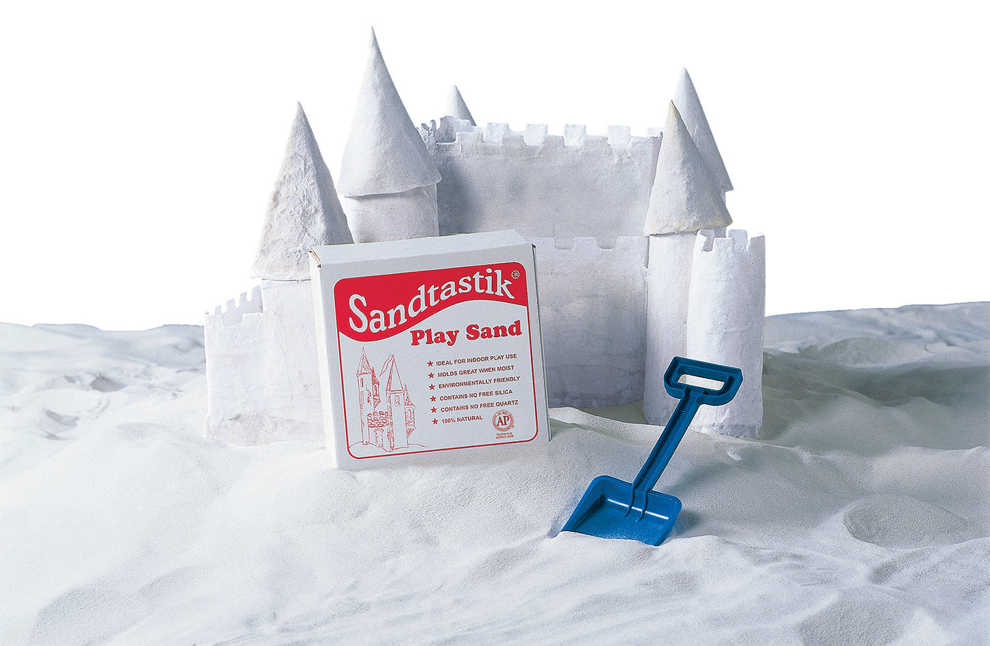 Sandtastik - Sparkling White Play Sand - 25 lb Box