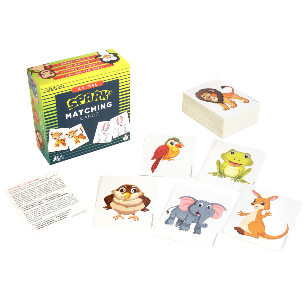 Spark Innovations Animal Parade Memory Matching Game