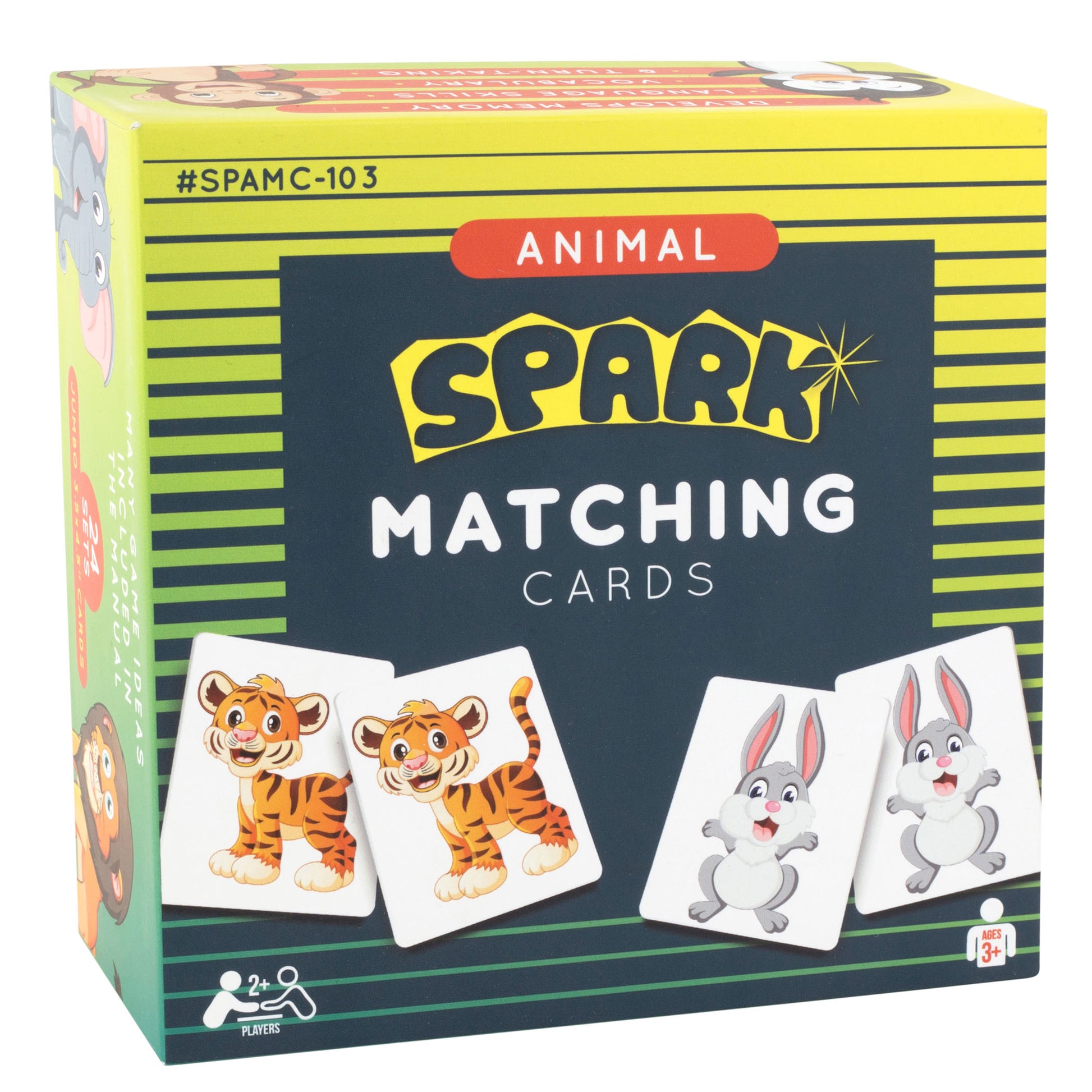 Spark Innovations Animal Parade Memory Matching Game