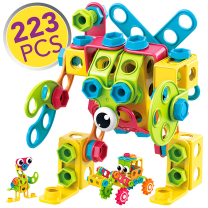 Contixo ST3 Mega Mechanic 3D Building Block Set - 223 PCS