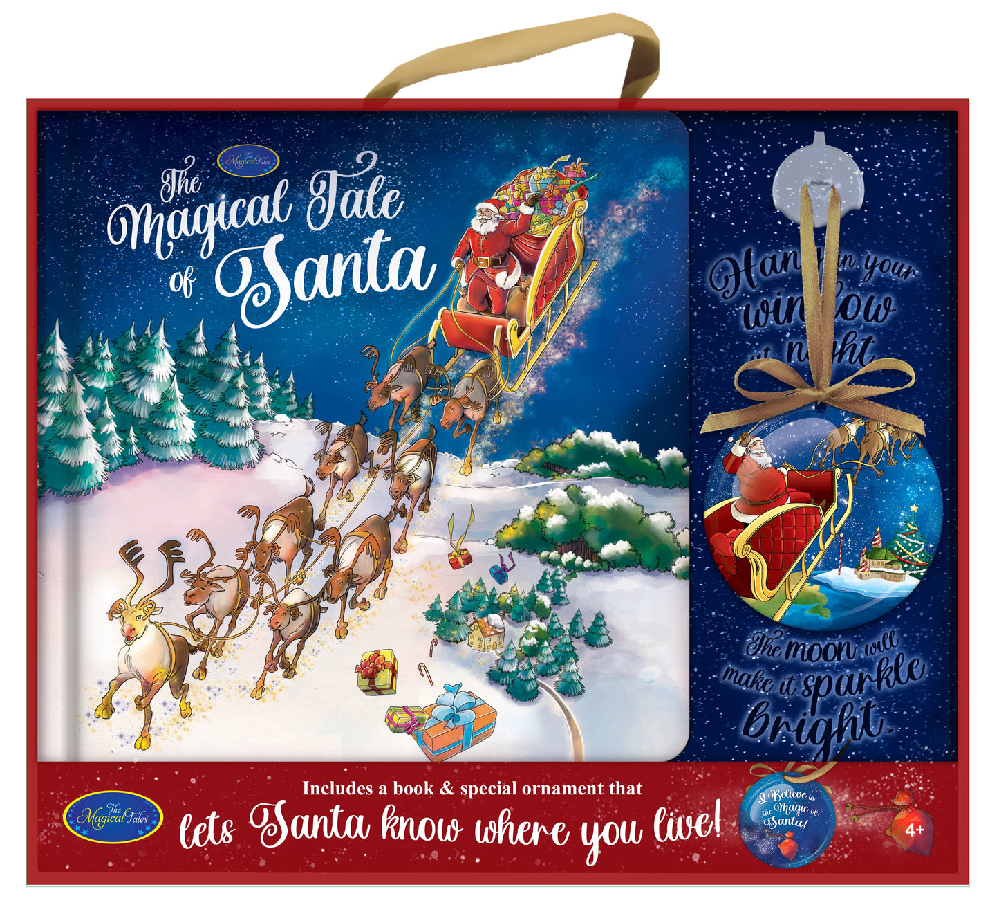 The Magical Tale of Santa Storybook and Ornament Set