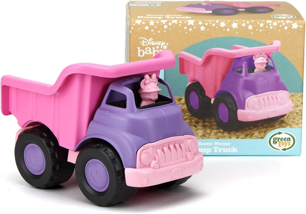 Green Toys Disney Minnie Mouse Eco-Friendly Dump Truck, Pink