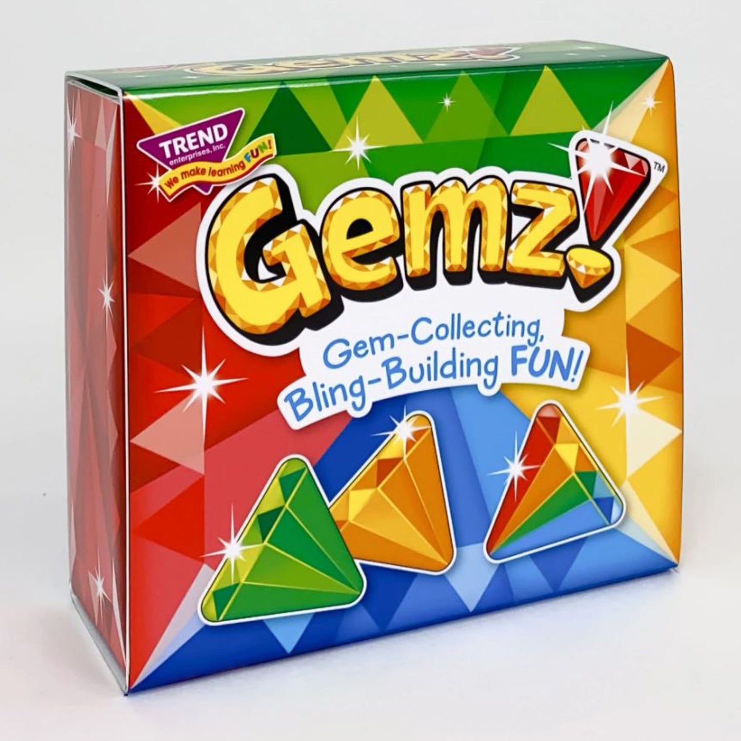 TREND Gemz! Three Corner Card Game, 3-Pack