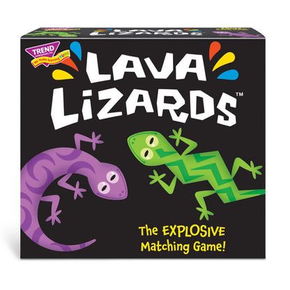 TREND Lava Lizards Three Corner Card Game, Trio Pack