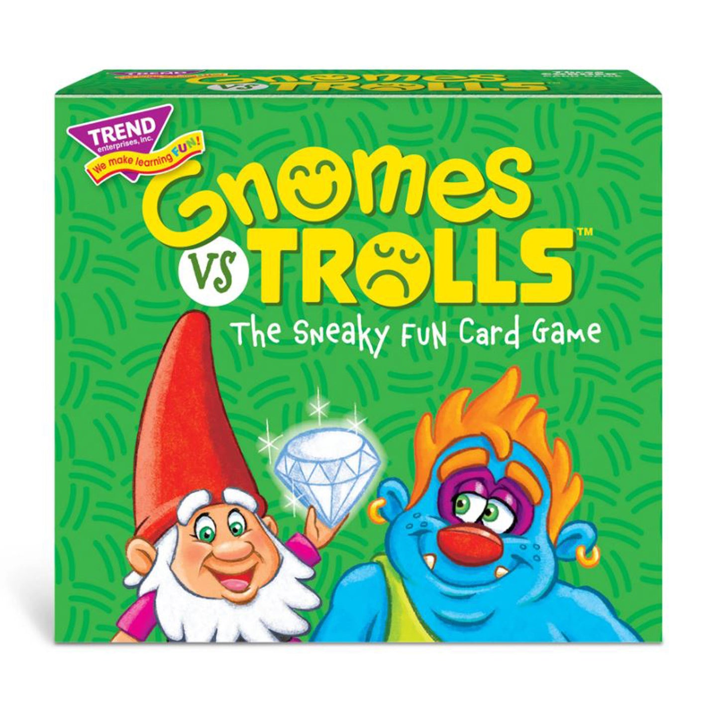 TREND GNOMes vs TROLLS Three Corner Card Game, 3-Pack