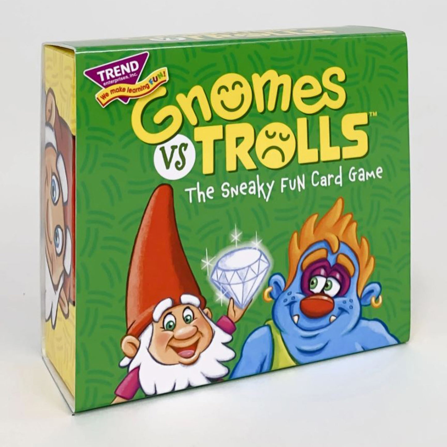 TREND GNOMes vs TROLLS Three Corner Card Game, 3-Pack