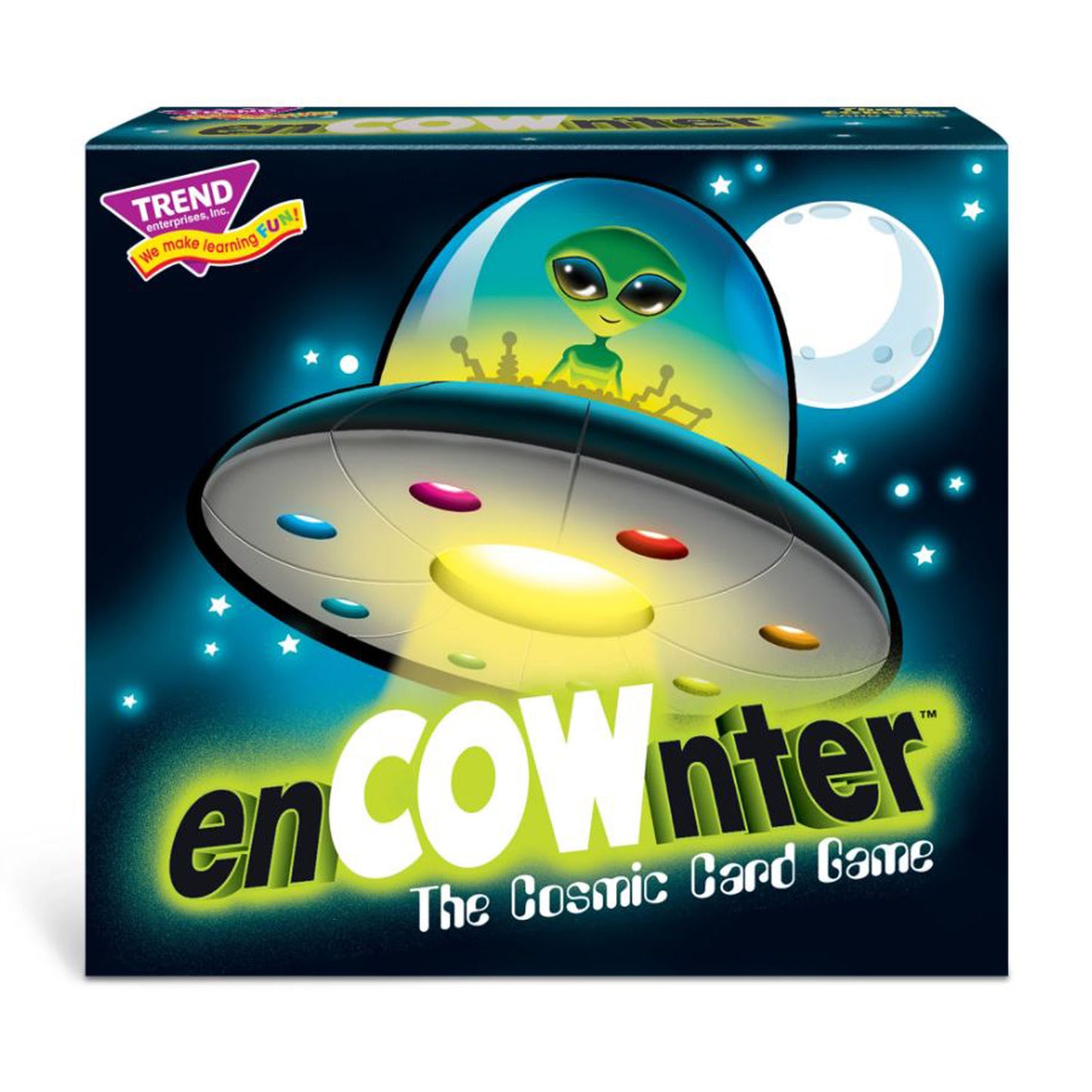 TREND enCOWnter Three Corner Card Game, Fun Pack of 3