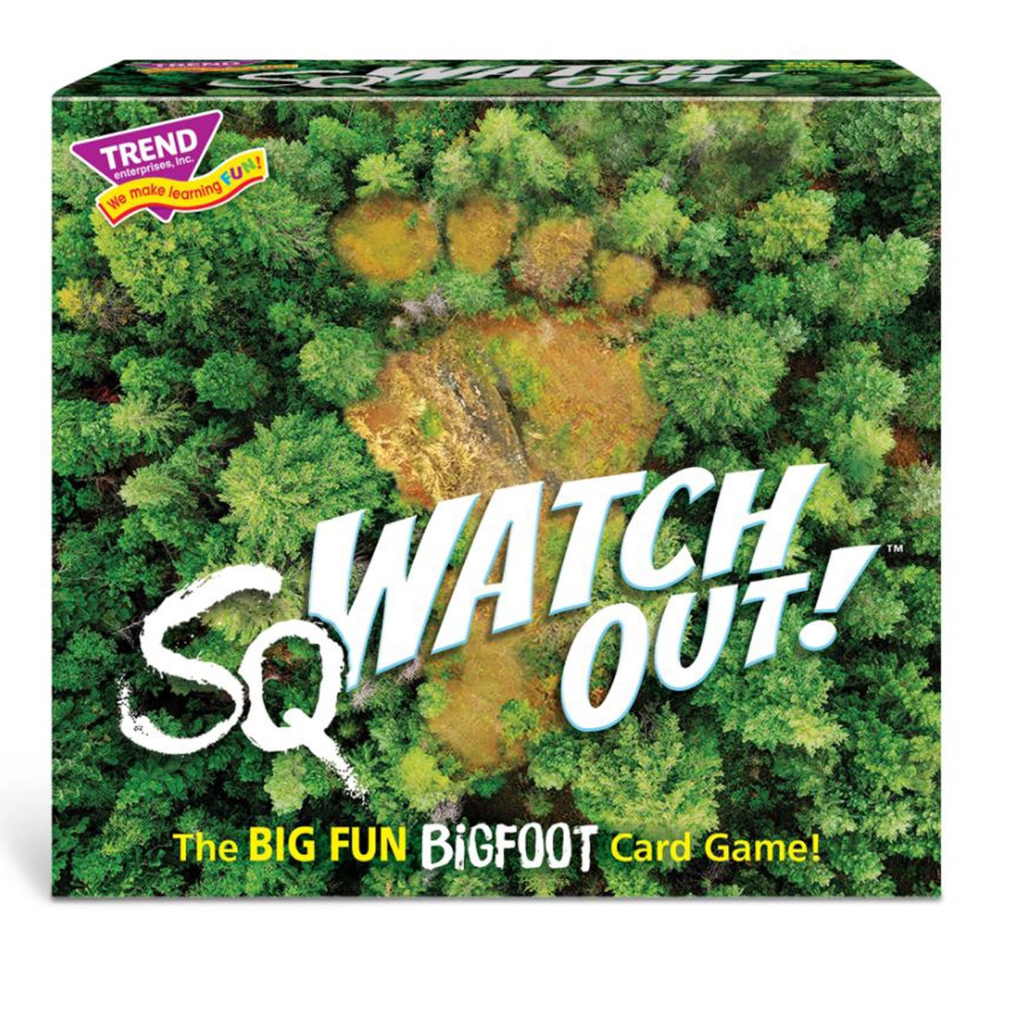 TREND SqWATCH OUT! Three Corner Bigfoot Memory Card Game, Pack of 3