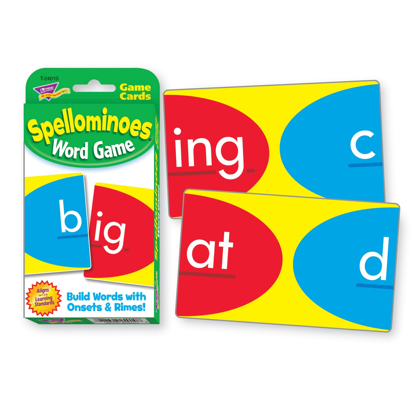 TREND Spellominoes Challenge Cards - Word Building Game - 6 Set Bundle