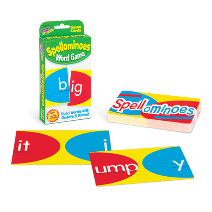 TREND Spellominoes Challenge Cards - Word Building Game - 6 Set Bundle