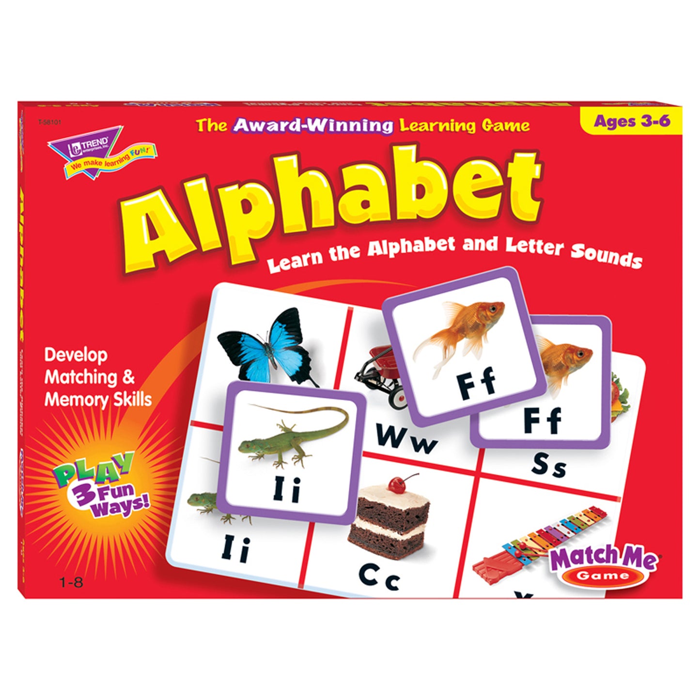 TREND Alphabet Match Me Games - Interactive Learning Fun