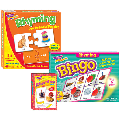 TREND Essential Skills: Learn & Practice Rhyming Bundle