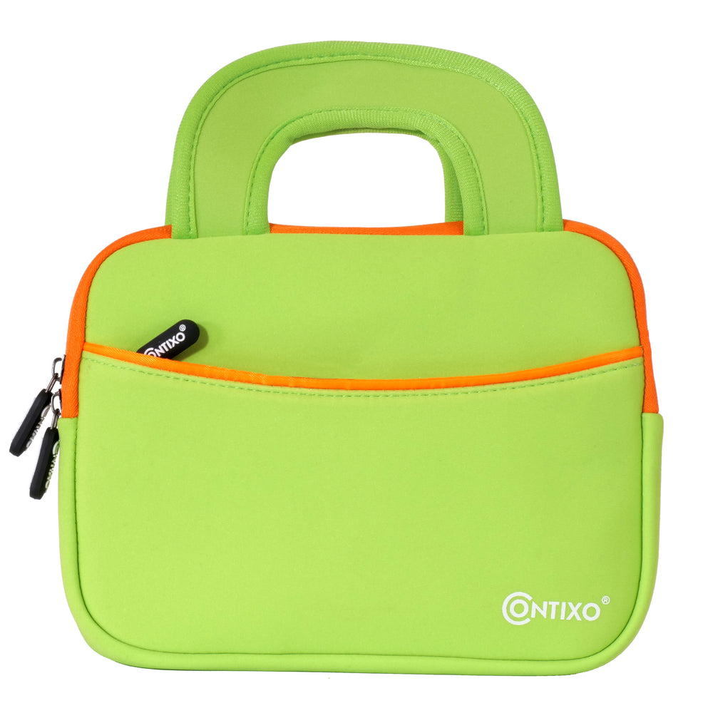 Contixo 7" Kids Tablet Sleeve Case - Protective Bag for V8/V9 Tablets, Durable, Lightweight - Green