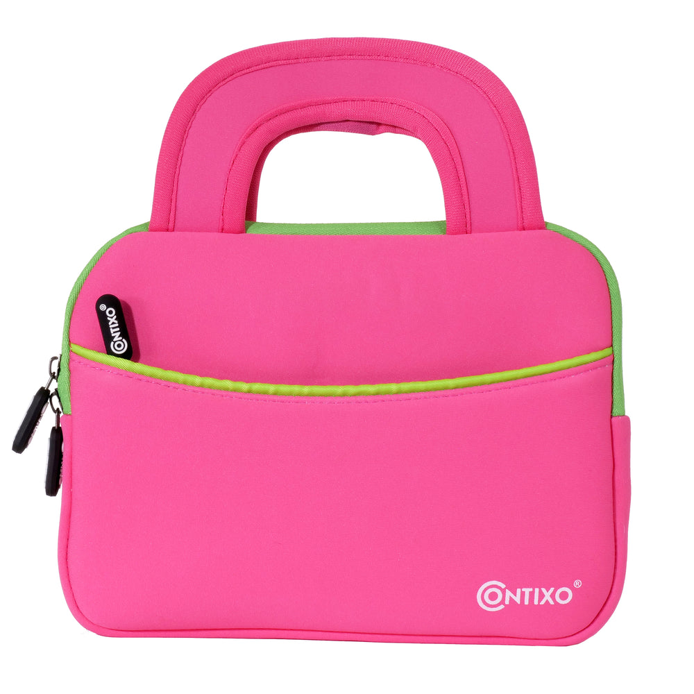 Contixo 7" Kids Tablet Sleeve Case - Protective Bag for V8/V9 Tablets, Durable, Lightweight - Pink