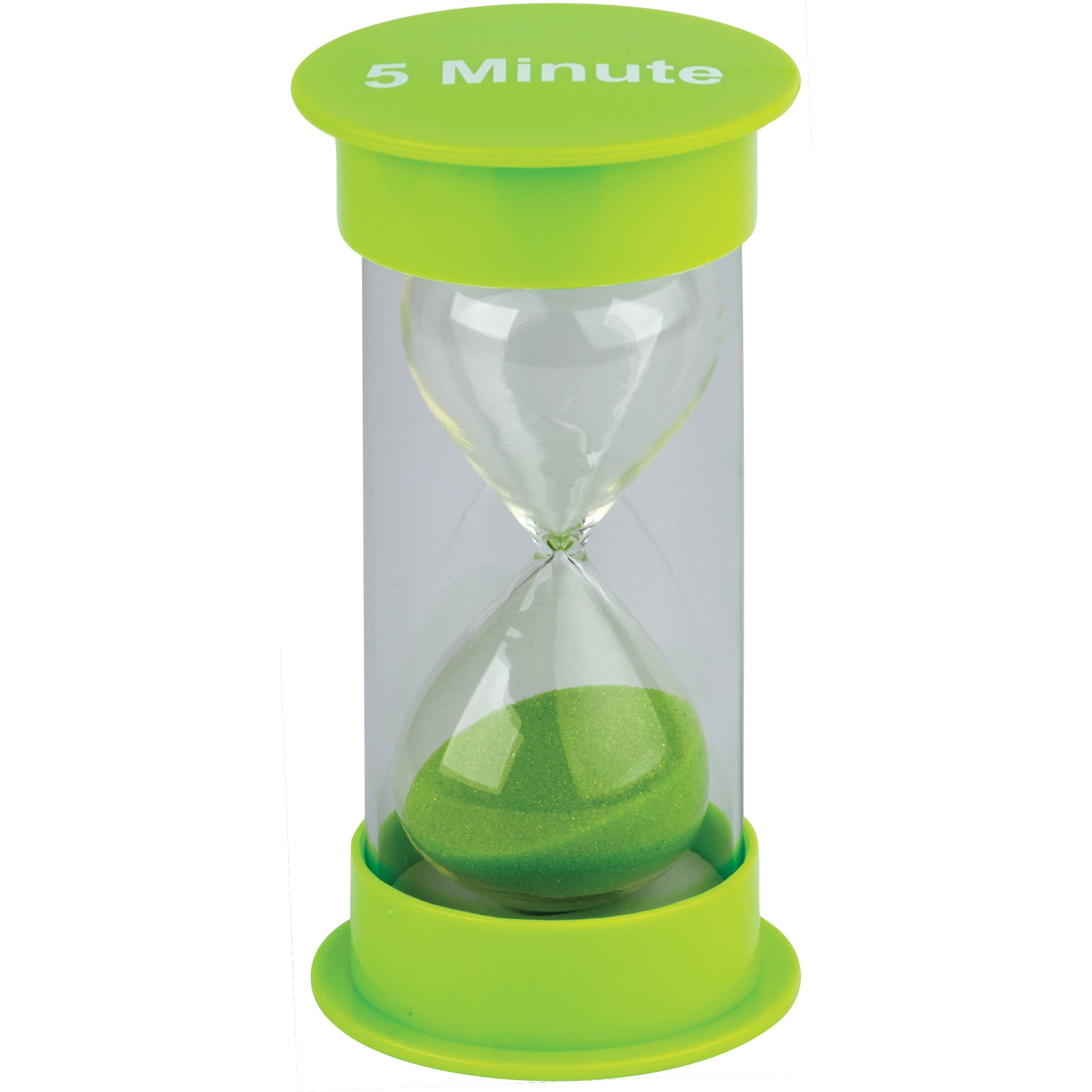 Teacher Created Resources 5-Minute Sand Timer Trio - Lime Green