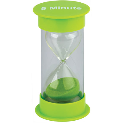 Teacher Created Resources 5-Minute Sand Timer Trio - Lime Green