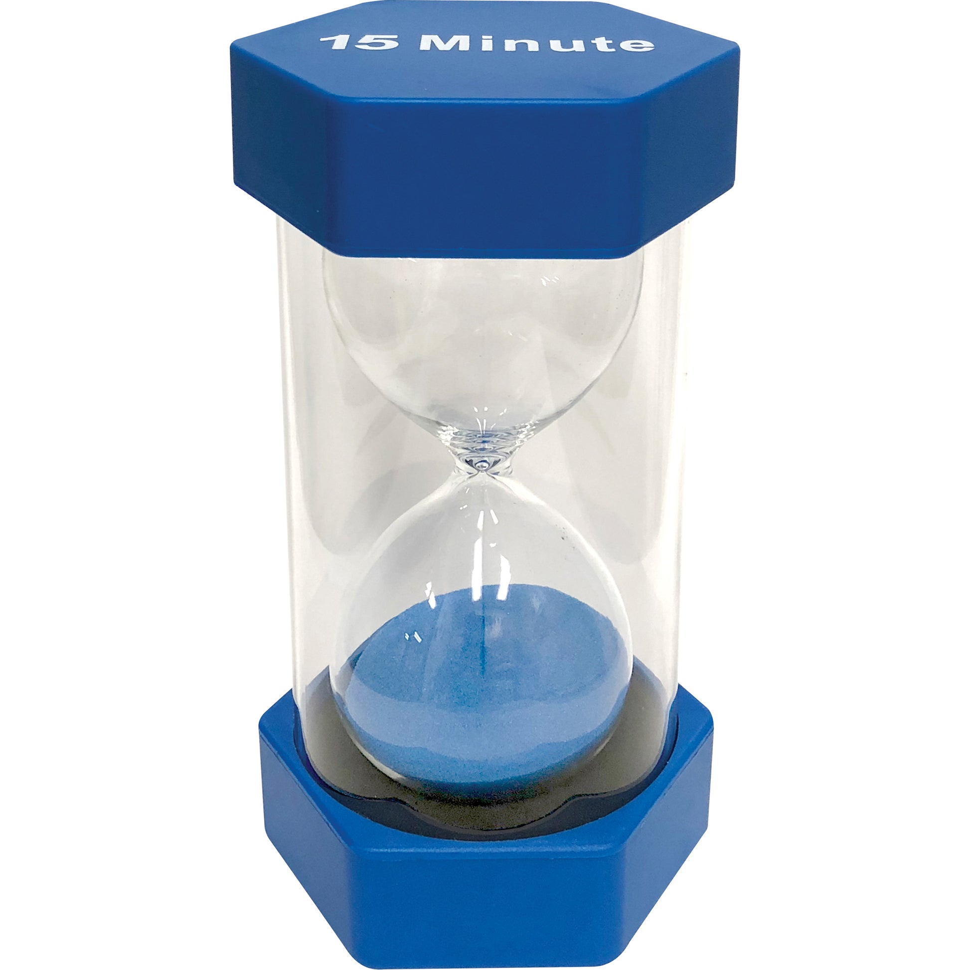 Teacher Created Resources Large 15-Minute Sand Timer with Blue Sand