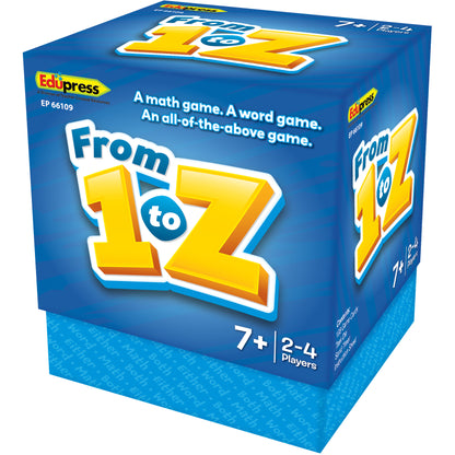 Teacher Created Resources® From 1 to Z Card Game