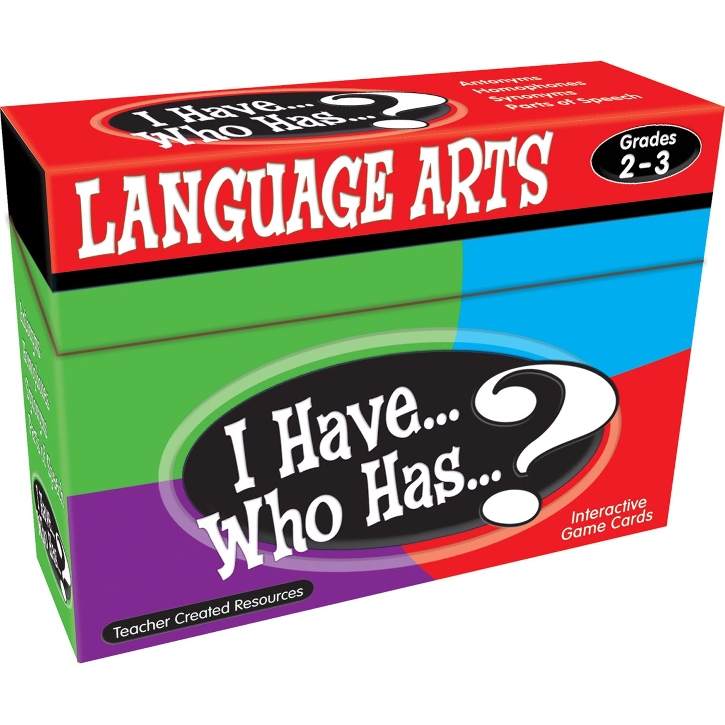 Teacher Created Resources I Have, Who Has Language Arts Game - Grades 2-3