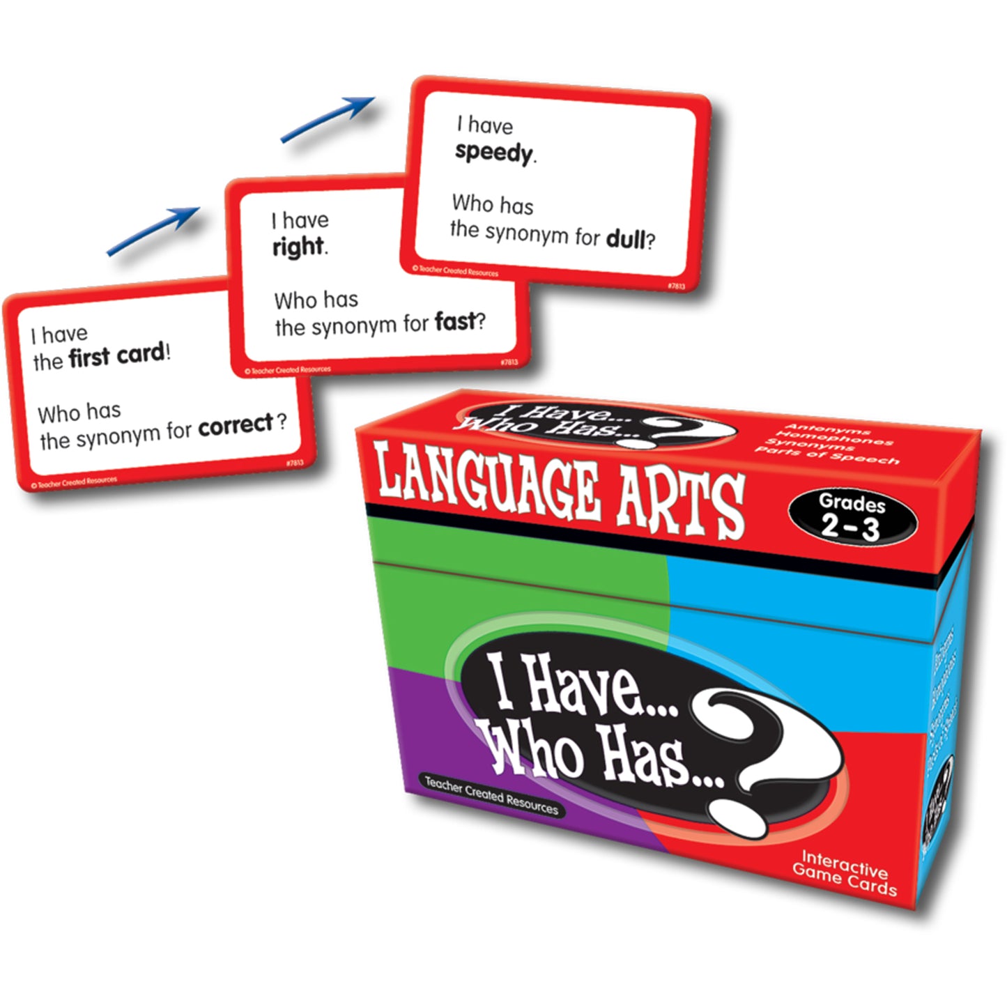 Teacher Created Resources I Have, Who Has Language Arts Game - Grades 2-3