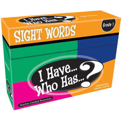 Teacher Created Resources I Have, Who Has Sight Words Game - Grade 1