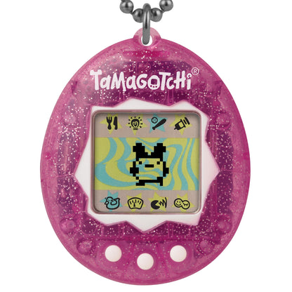 Tamagotchi Original Gen2 Pink Glitter - Interactive Digital Pet