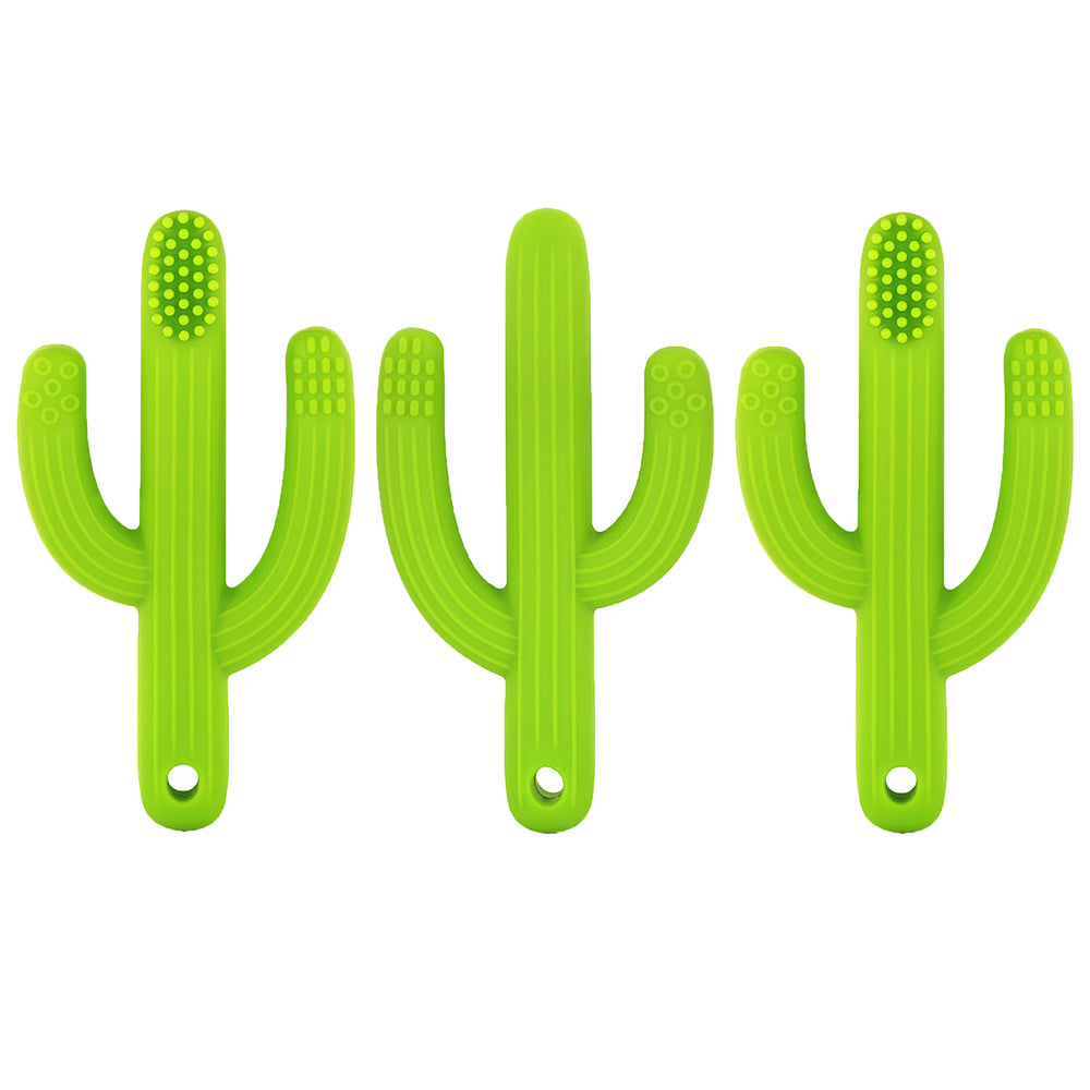 The Pencil Grip Cactus Toothbrush Teether Trio