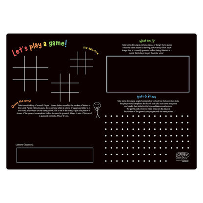 The Pencil Grip Activity Playmat - Interactive Drawing Games - Pack of  6