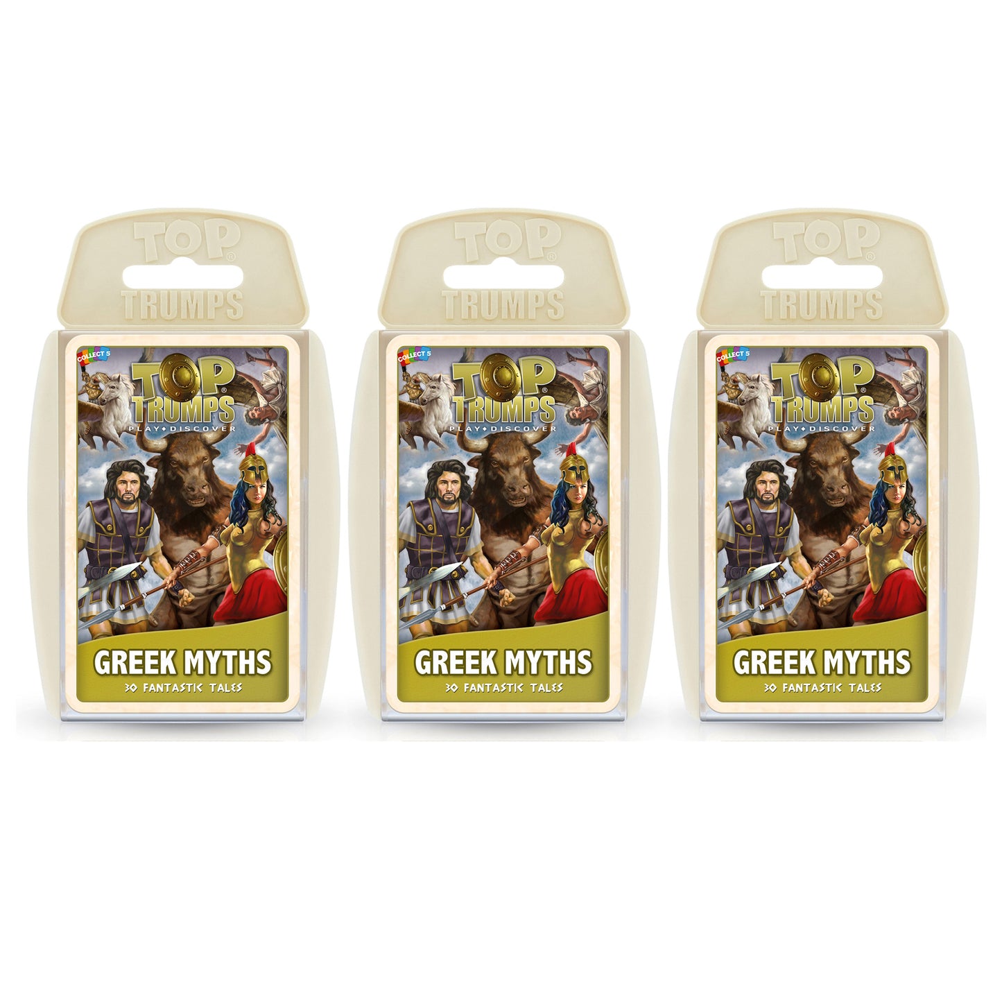 Top Trumps® Greek Mythology Epic Card Game - Pack of 3