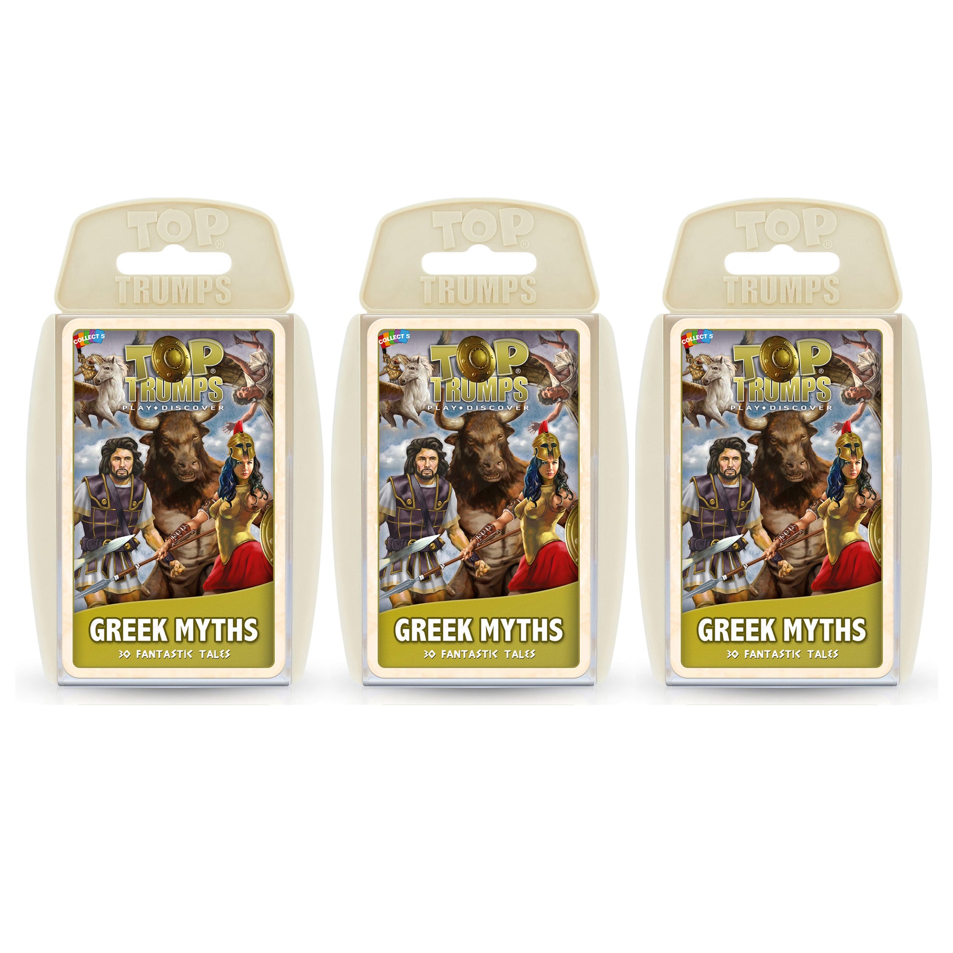 Top Trumps® Greek Mythology Epic Card Game - Pack of 3