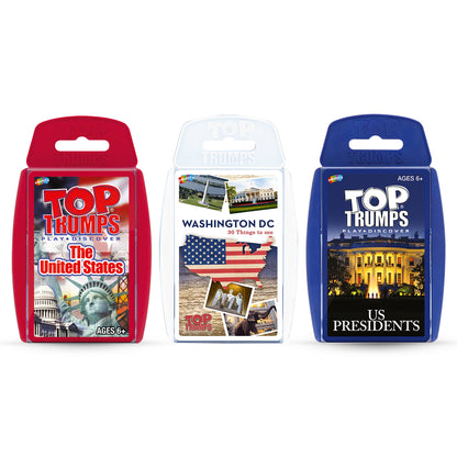 Top Trumps® 3-Game Bundle: Red, White, & Blue Edition