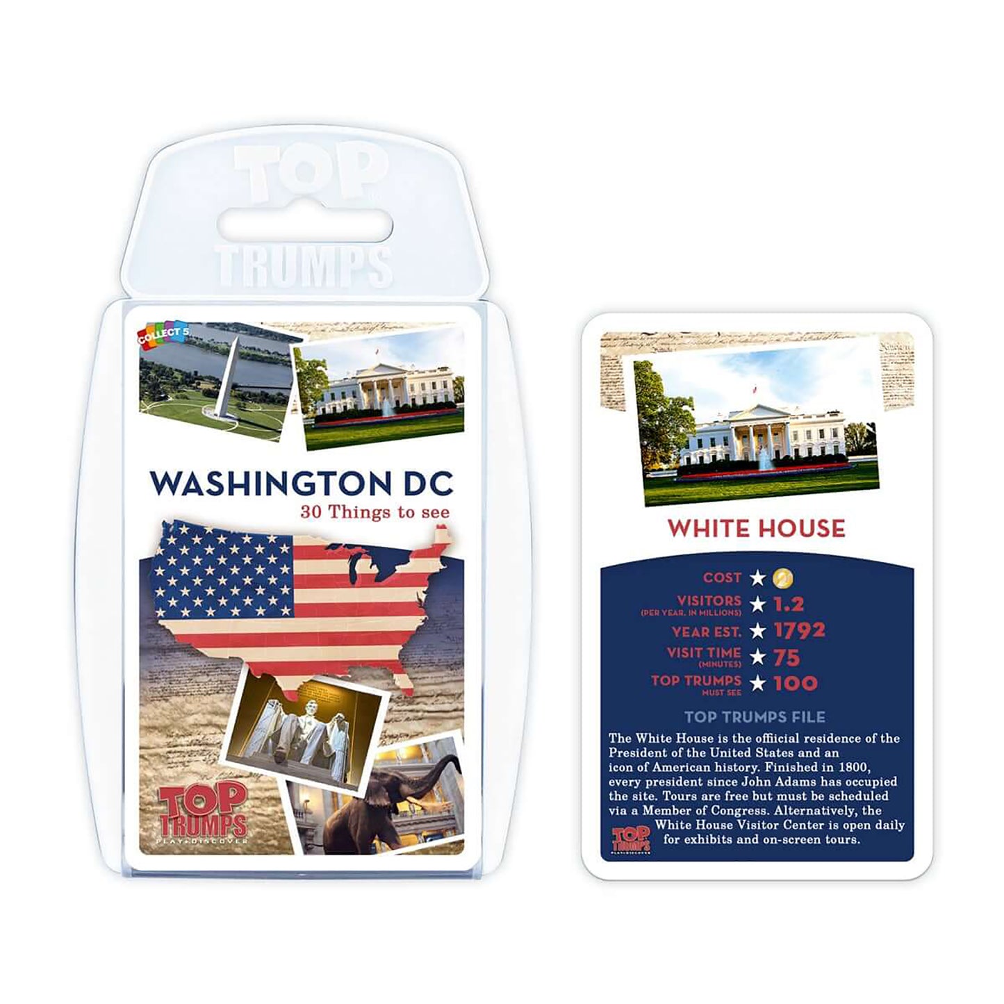 Top Trumps® 3-Game Bundle: Red, White, & Blue Edition