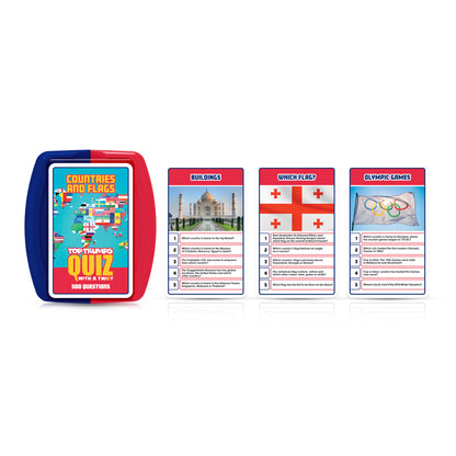 Top Trumps Countries and Flags Quiz Card Game