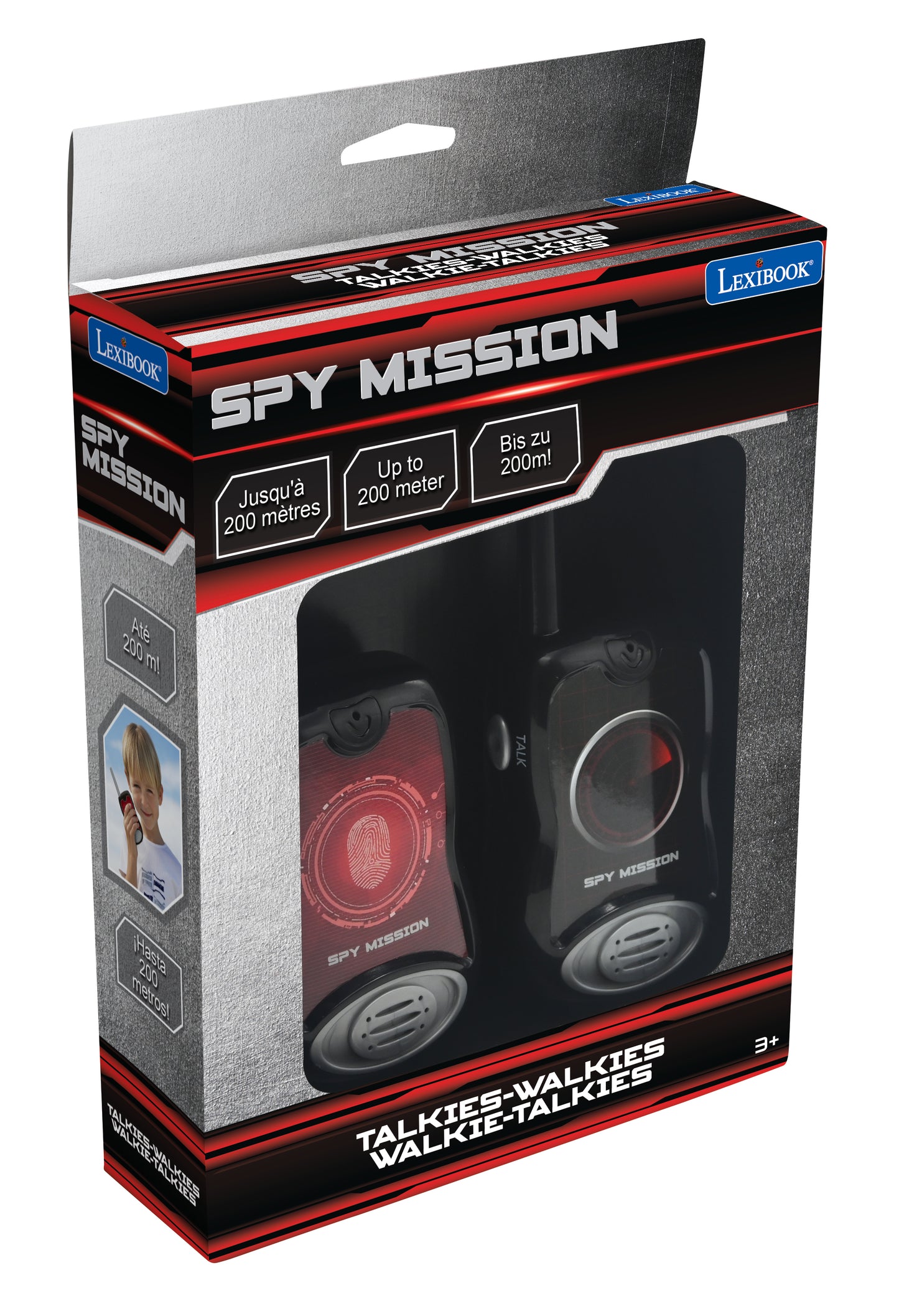 Lexibook Spy Mission Walkie Talkies - Outdoor Adventure Gear