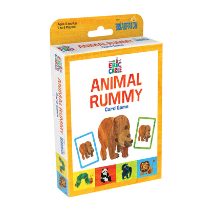 Eric Carle Animal Rummy Card Game by Briarpatch, Pack of 3