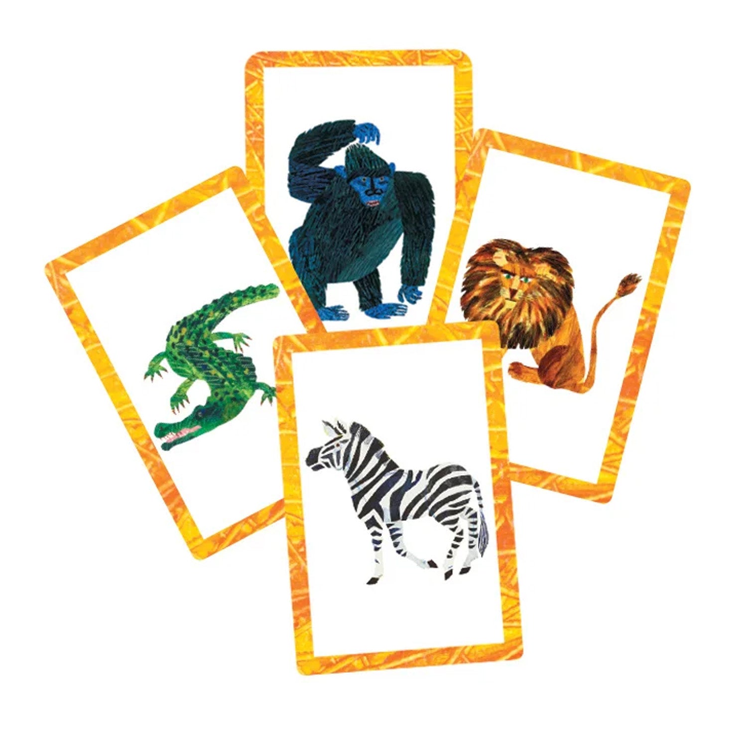 Eric Carle Animal Rummy Card Game by Briarpatch, Pack of 3