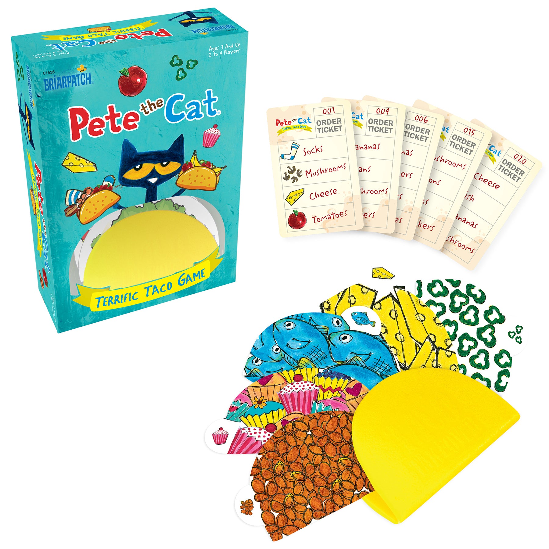 Pete the Cat Terrific Taco Board Game by Briarpatch