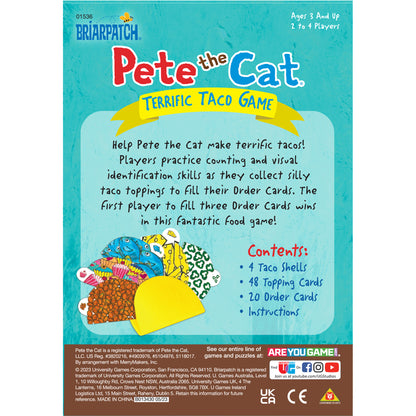 Pete the Cat Terrific Taco Board Game by Briarpatch