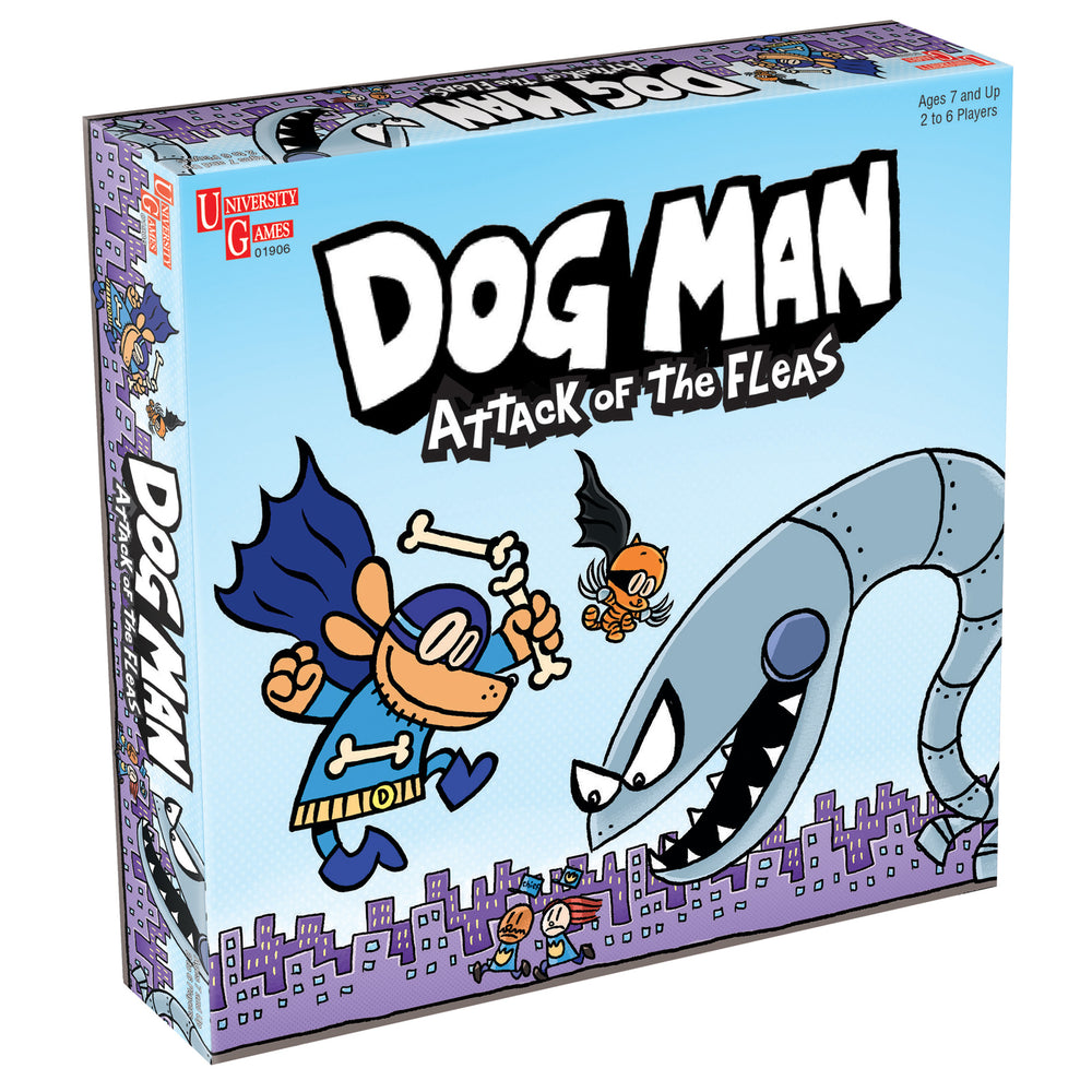 Dog Man: Attack of the Fleas Board Game by University Games