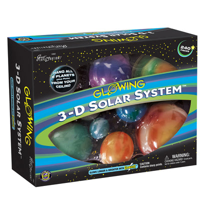 Great Explorations 3-D Glowing Solar System Kit