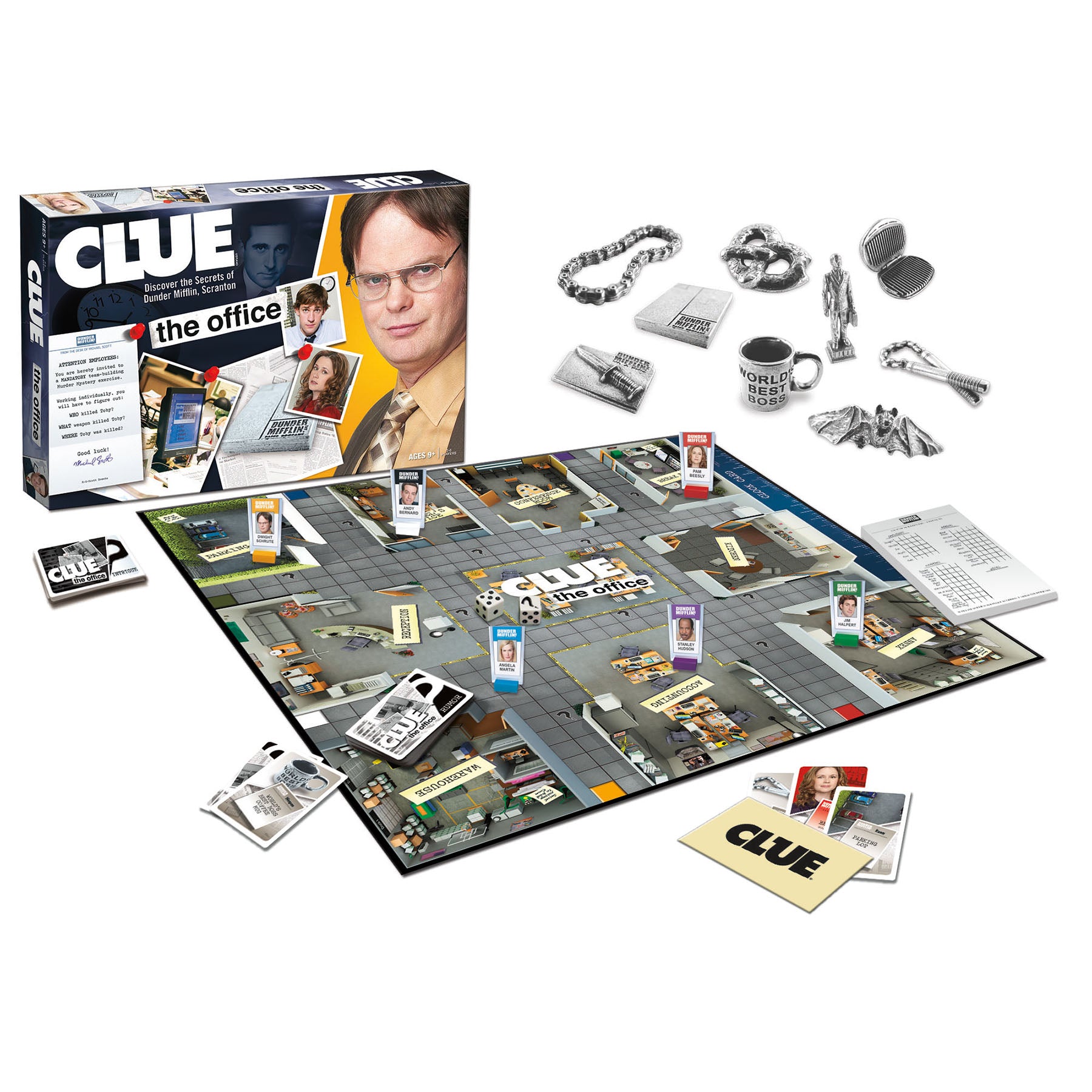 CLUE®: The Office Edition - A Dunder Mifflin Mystery Game