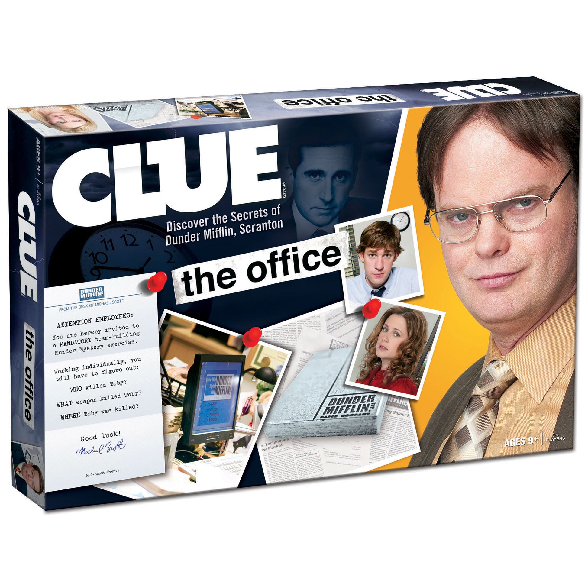 CLUE®: The Office Edition - A Dunder Mifflin Mystery Game