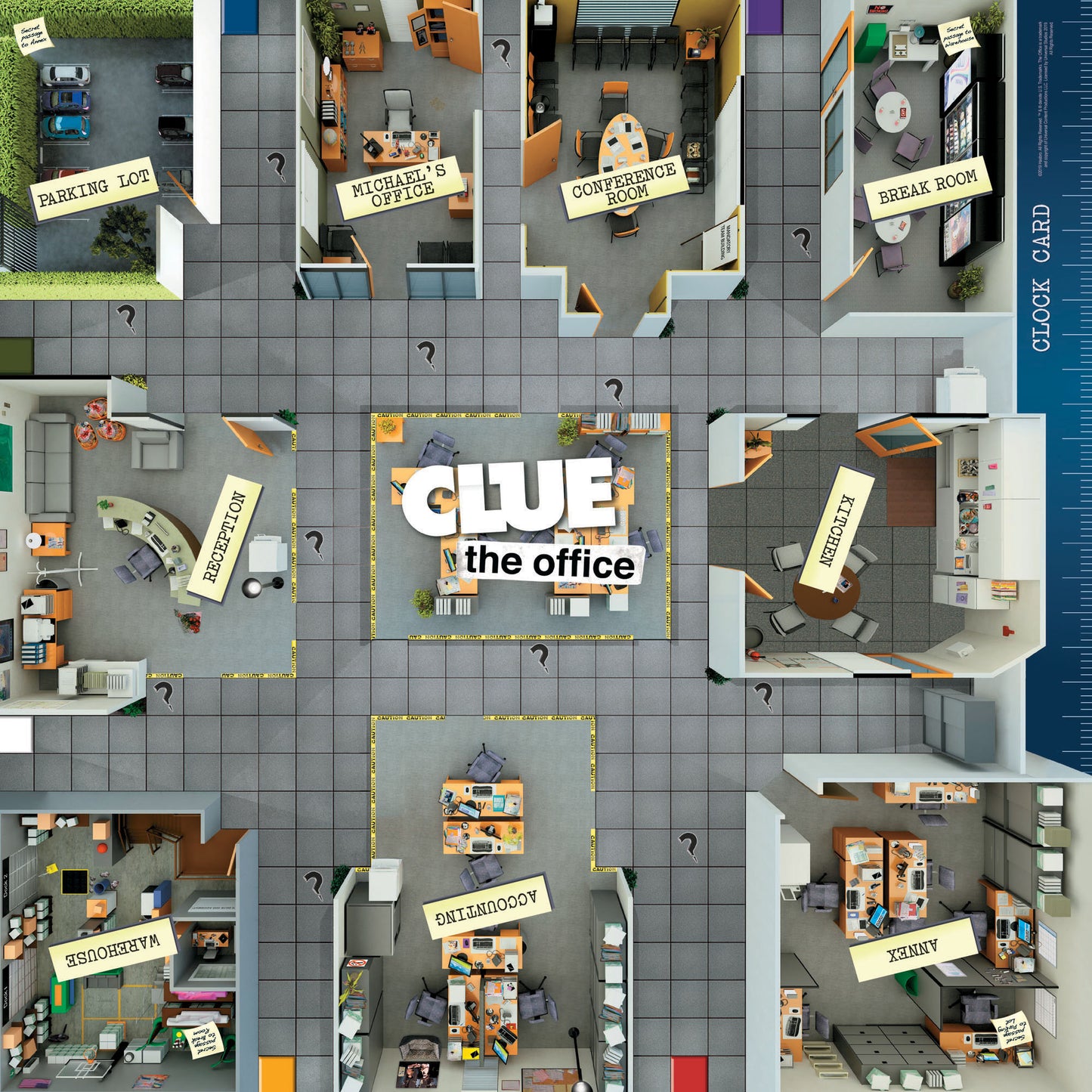 CLUE®: The Office Edition - A Dunder Mifflin Mystery Game