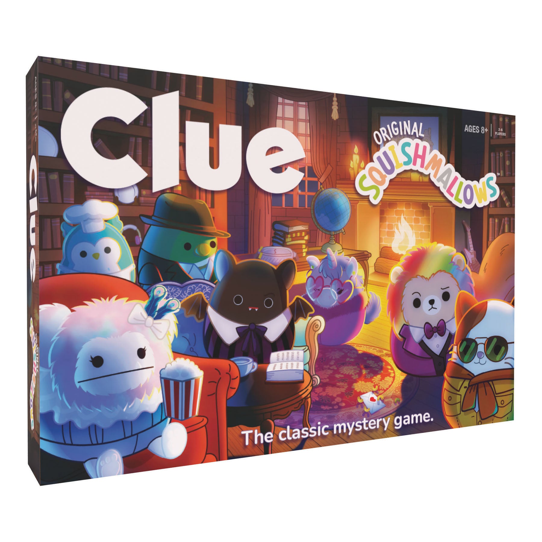 Squishmallows CLUE® Mystery Board Game by USAopoly