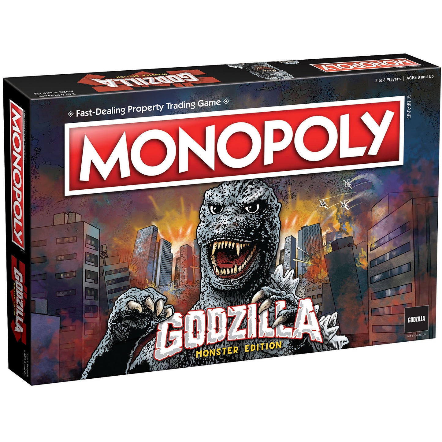 USAopoly MONOPOLY: Godzilla - Collector's Edition Board Game