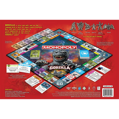 USAopoly MONOPOLY: Godzilla - Collector's Edition Board Game