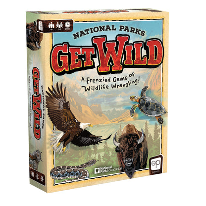 USAopoly National Parks Get Wild Family Dice Game