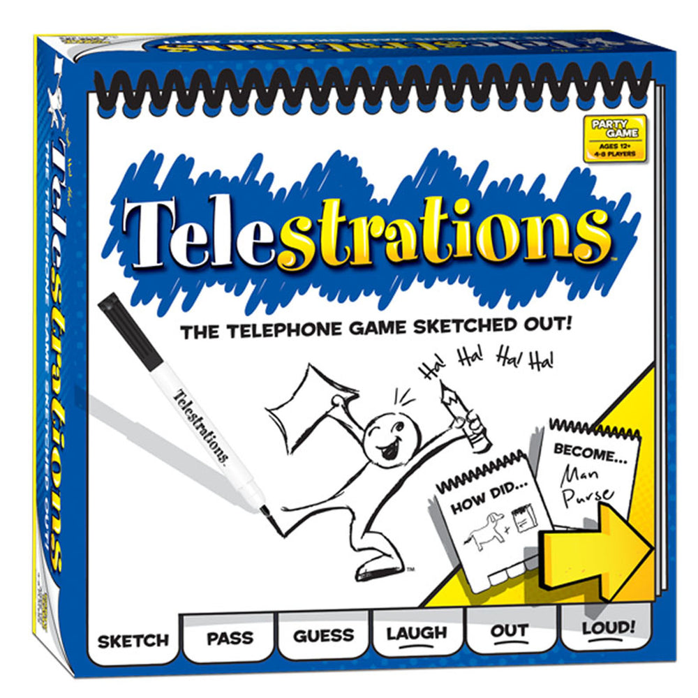 Telestrations Original 8 Player Party Game - USAopoly